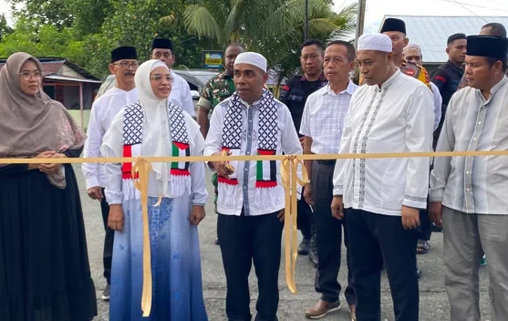 Wakil Wali Kota Tual, Resmikan Kampung Ramadhan