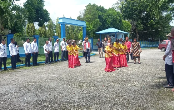 Sanggar Karitas Sambut Kepala Stasiun LPP RRI Tual