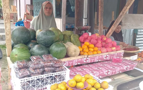 Pembeli Buah Jauh Lebih ramai di Bulan Ramadan