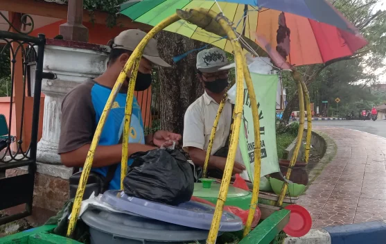 Es Dawet sepi Pembeli di Bulan Ramadan