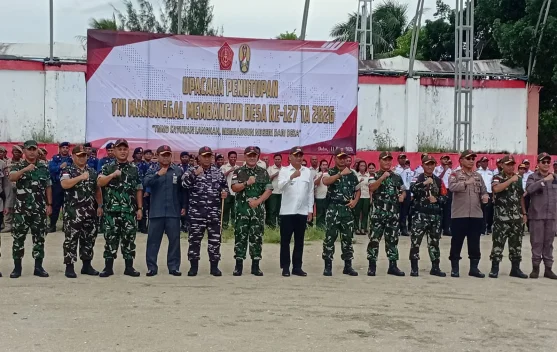 Kedatangan Danrem 151/Binaiya dan Penutupan TMMD
