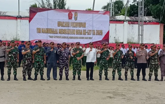 Danrem 151/Binaiya Pesan Gotong Royong usai TMMD