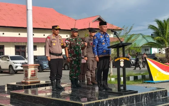 Bupati Kepulauan Aru Pimpin Apel Gelar Pasukan Operasi Ketupat 2026