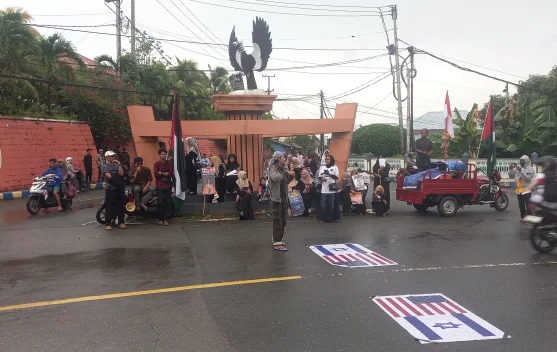 Seruan Aksi Solidaritas untuk Palestina di Kota Tual