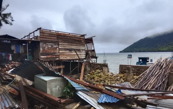 Puting Beliung Rusak Tiga Rumah Warga di Kei Besar, Pemkab Malra Bergerak Cepat