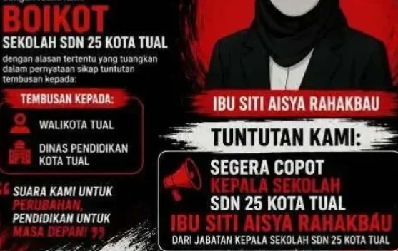 Sekolah Nonformal Diterapkan Selama Aksi Boikot SDN 25 Kota Tual