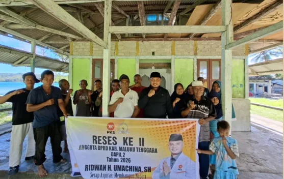 Ridwan Umachina Serap Aspirasi Warga Pulau Kelapa, Infrastruktur Jadi Sorotan