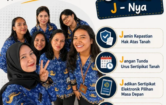 Kantah Malra Jamin Kepastian Hukum Atas Tanah Masyarakat