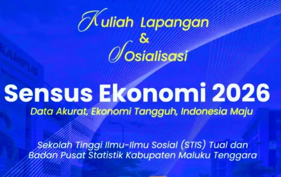 STIS Tual Gelar Kuliah Lapangan dan Sosialisasi Sensus Ekonomi 2026