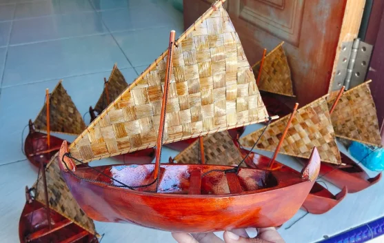 Hanarun Handmade Luncurkan  Miniatur Sampan Tradisional Khas Kei