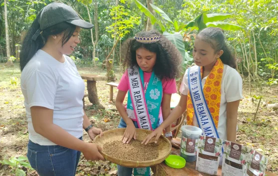 Winner MBI Remaja Maluku 2026 Promosikan Kopi Letvuan ke Nasional