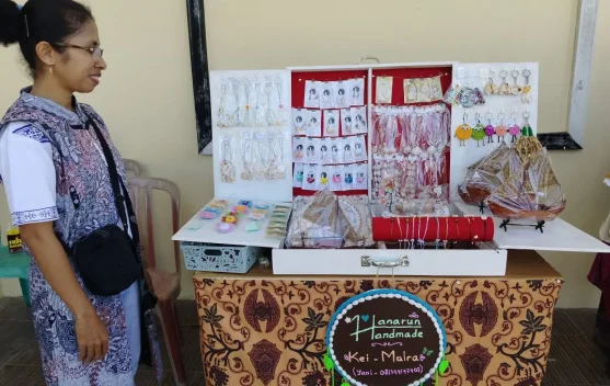 UMKM Hanarun Handmade Sulap Cangkang Laut Jadi Produk Bernilai Ekonomi