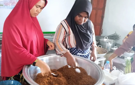 Pengolahan Ikan Lokal Menjadi Abon