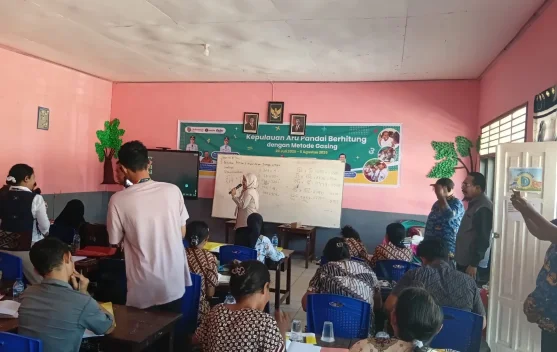 128 Guru Ikuti Pelatihan Trainer Matematika Gasing di Aru