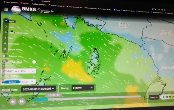 BMKG Aru Keluarkan Peringatan Dini Angin Kencang, Warga Pesisir Diminta Waspada