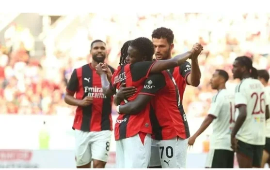 AC Milan Bungkam MU 4:2 dalam Laga Uji Coba Pramusim