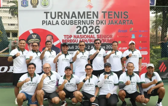 Kementerian ATR/BPN Perkuat Soliditas Melalui Turnamen Tenis