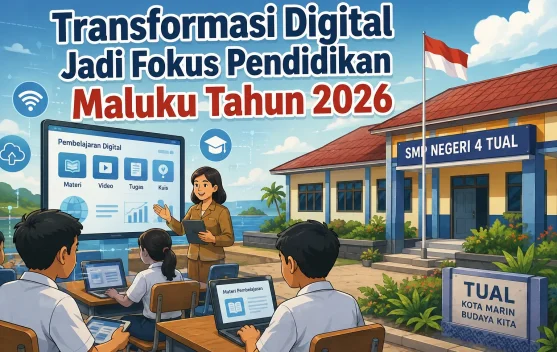 Transformasi Digital Jadi Fokus Pendidikan Maluku Tahun 2026