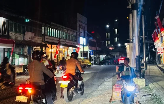 Polsek Tansel Antisipasi Gangguan Kamtibmas di Malam Hari