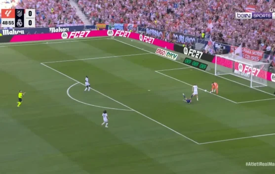 Atletico Madrid Bungkam Real Madrid 2 - 1