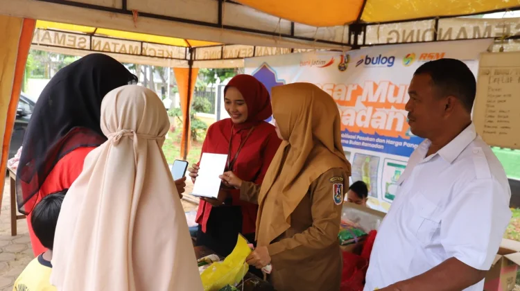 Jaga Stabilitas Pangan, Pemkab Tuban Gelar Pasar Murah Ramadan