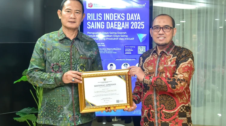 IDSD Lamongan Masuk Kategori Tinggi, Lampaui Rata-rata Nasional