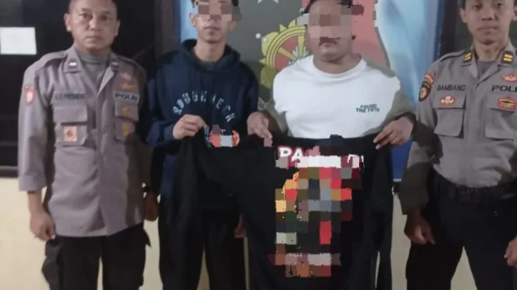 Polsek Babat Amankan Pelaku Petasan Viral dan Bubarkan Konvoi Pemuda