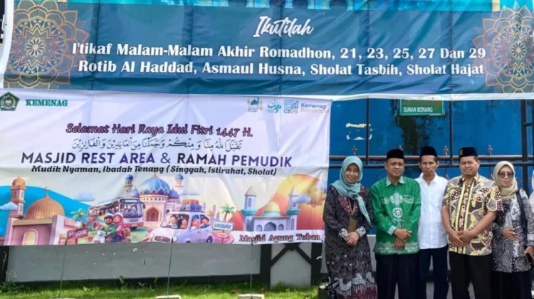 Sebanyak 15 Masjid di Tuban Jadi Rest Area Ramah Pemudik