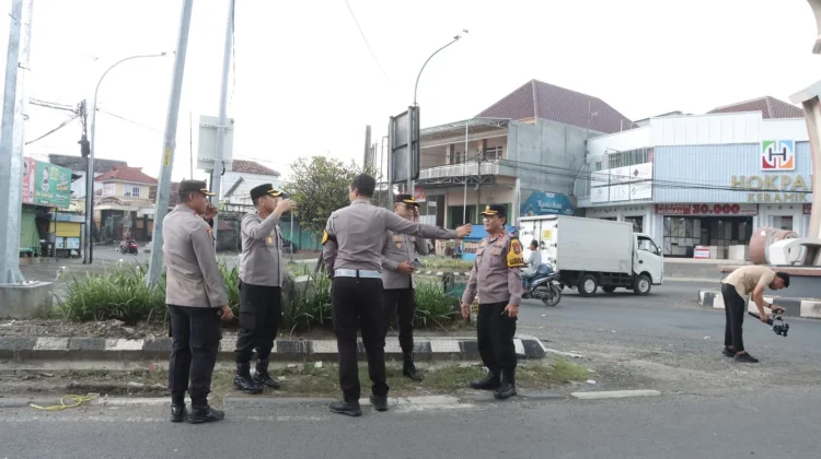 Pasar Babat Titik Rawan Macet Mudik, Satlantas Lamongan Siagakan Tim Urai