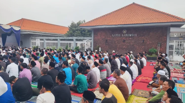 Idulfitri 2026, 446 Warga Binaan Lapas Lamongan Terima Remisi