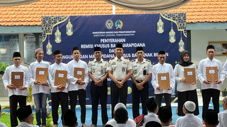 Ratusan WBP Lapas Tuban Terima Remisi, Hemat Anggaran hingga Rp156 Juta