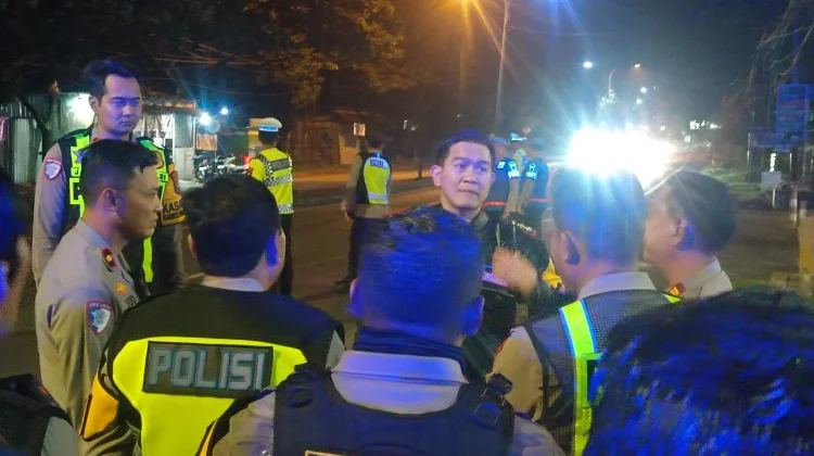 Kapolres Lamongan Pimpin Patroli Harkamtibmas, Pastikan Wilayah Kondusif