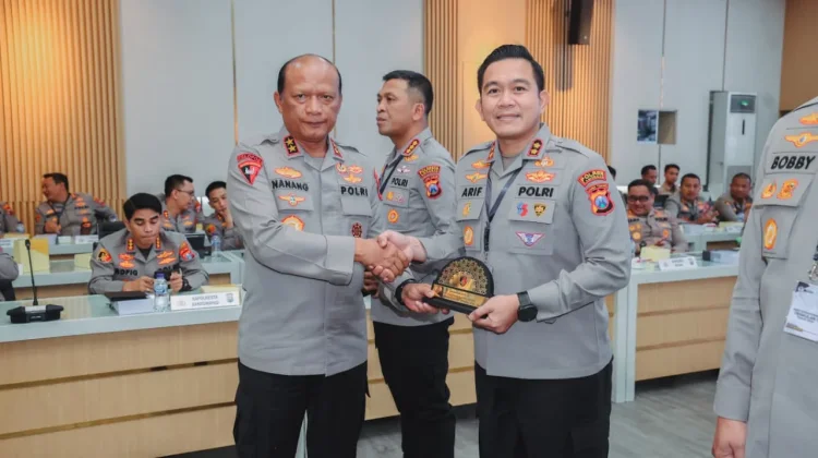 Polres Lamongan Raih Penghargaan, 94,89 Persen Perkara Berhasil Diselesaikan