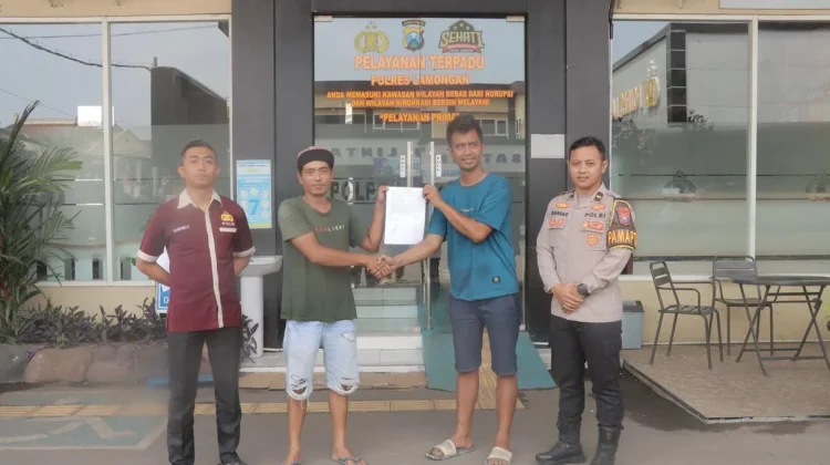 Perselisihan Sopir di Jalur Babat Surabaya Berakhir Damai, Polisi jadi Penengah