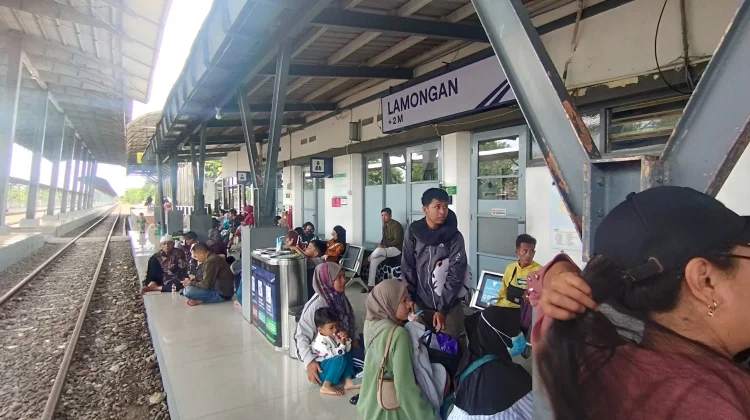 Penumpang KA di Stasiun Lamongan Naik 35 Persen pada Triwulan I 2026