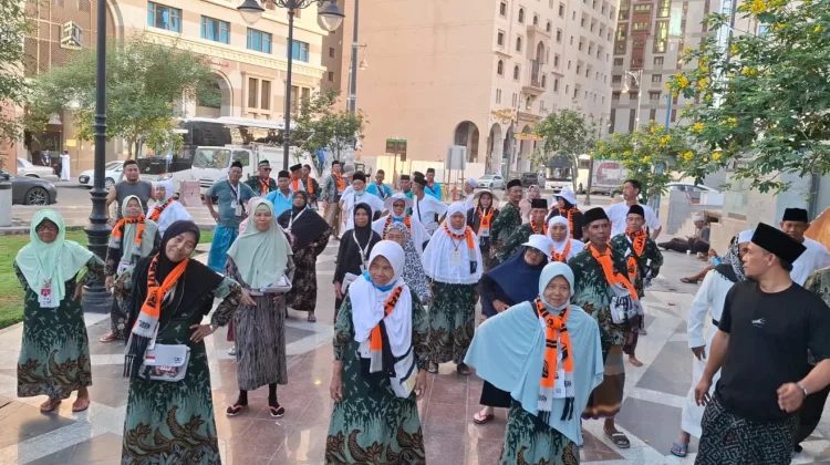 Jemaah Haji Tuban Lakukan Persiapan Fisik