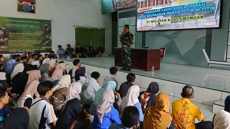 Dandim 0812 Lamongan Bekali Ratusan Calon Pengurus KDKMP