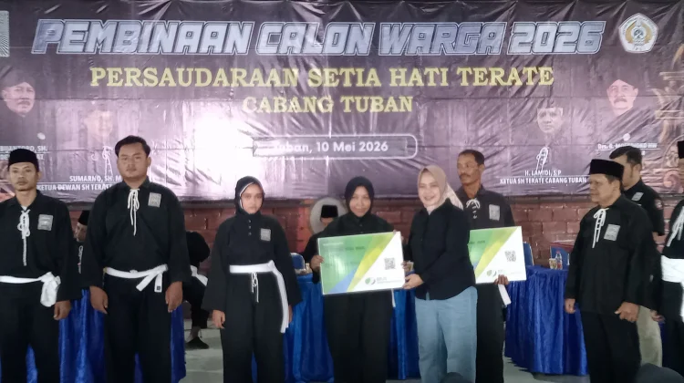 Antisipasi Risiko Cidera, Ribuan Calon Warga PSHT Tuban Resmi Tercover BPJSTK