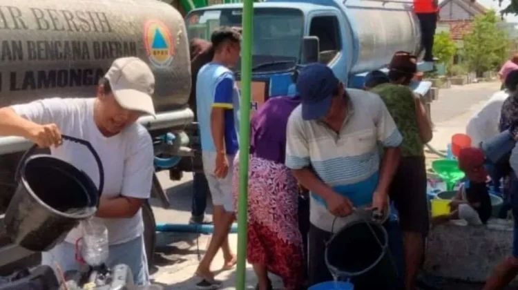 Lamongan Tetapkan Siaga Darurat Kekeringan, BPBD Siapkan Air Bersih