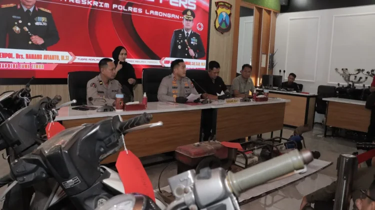 Residivis Dibekuk, Polres Lamongan Bongkar Kasus Pencurian Diesel