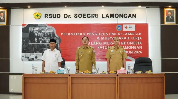 PMI Lamongan Perkuat Pelayanan Kemanusiaan, Targetkan 19 Ribu Kantong Darah