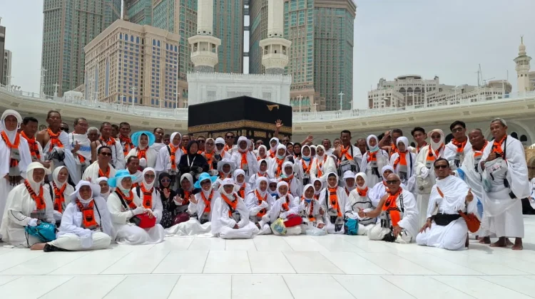 Jemaah Haji Tuban Menuju Arafah dalam Kondisi Sehat