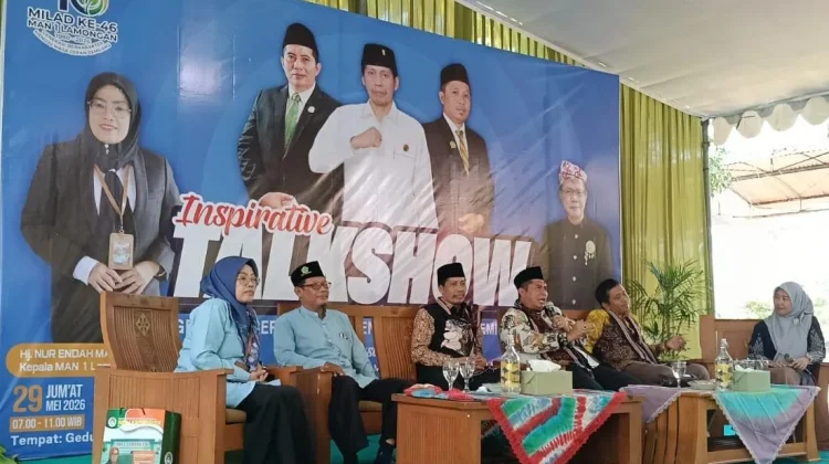 Milad MAN 1 Lamongan, Anggota DPRD Beri Motivasi Siswa lewat Talkshow Inspiratif