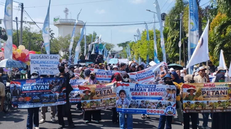 Aksi Damai Dukung Program MBG, Ketua DPRD: Bukan Setuju Tidak Setuju