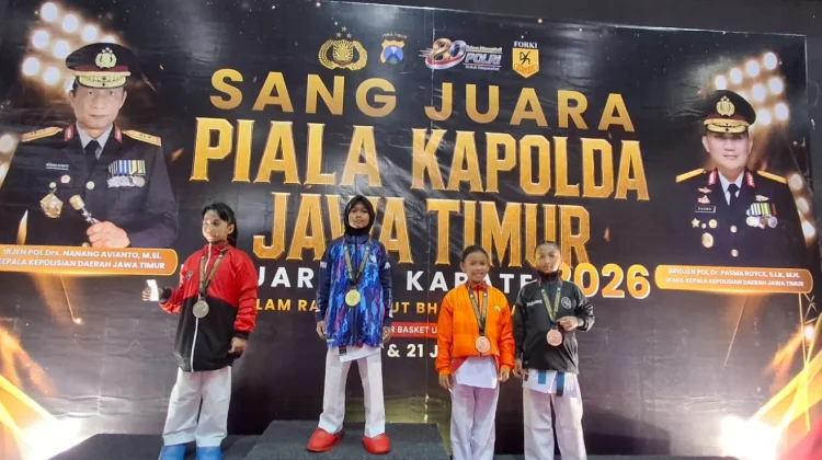 HUT Bhayangkara, Atlet Polres Tuban Raih Medali Cabor Judo dan Karate