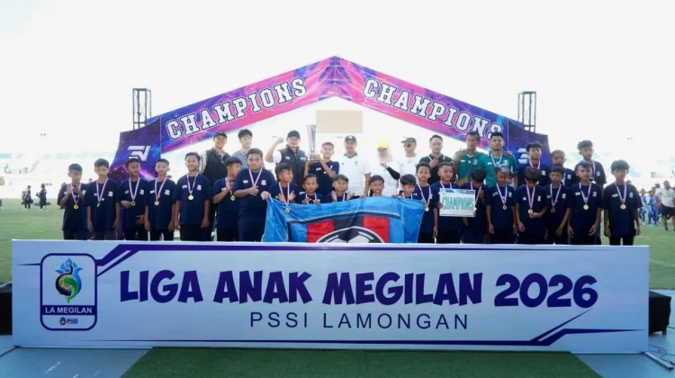 KFA Borong Gelar Juara Liga Anak Megilan 2026, Bupati Lamongan Dorong Pembinaan