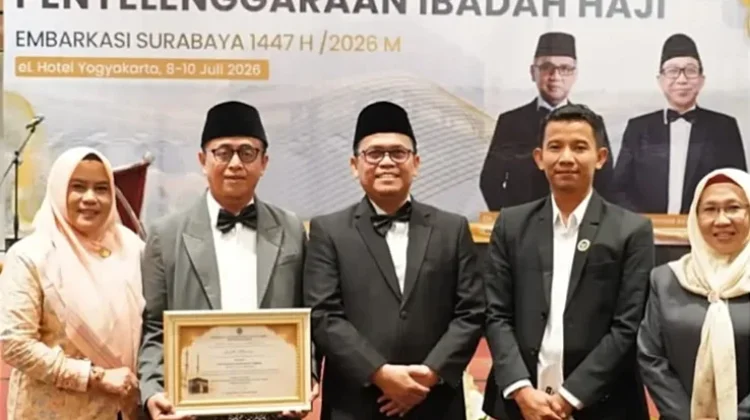 Penyusun Manifest Haji Terbaik 2026, Kemenhaj Tuban Raih Penghargaan