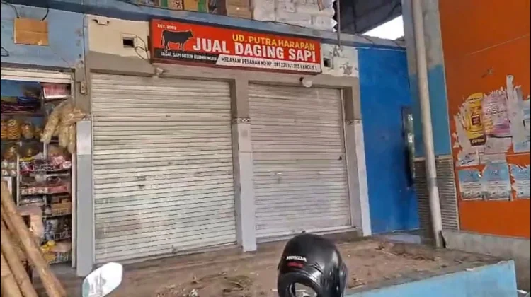 Harga Daging Naik. Pedagang Lamongan Pilih Tutup sementara