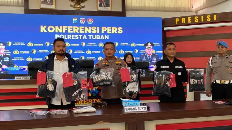 Polresta Tuban Amankan Delapan Tersangka Kasus Pengeroyokan
