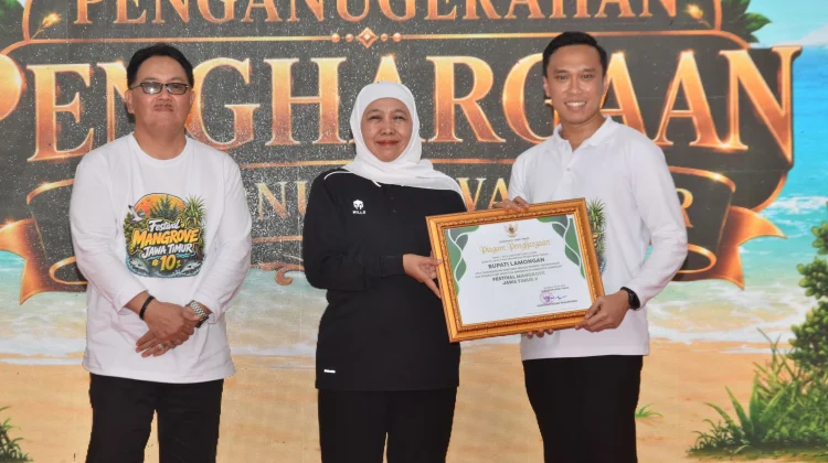 Lamongan Raih Penghargaan Komitmen Perlindungan Ekosistem Mangrove Jatim